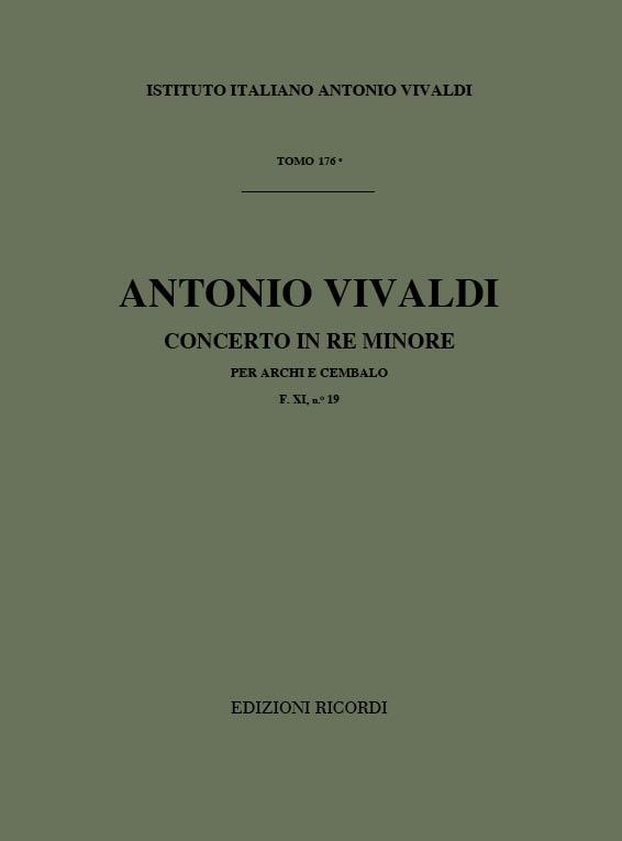 Concerti Per Archi E B.C.: In Re Min. Rv 127